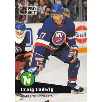 Řadové karty - Ludwig Craig - 1991-92 Pro Set No.155