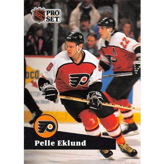 Řadové karty - Eklund Pelle - 1991-92 Pro Set No.179