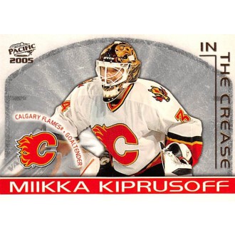 Insertní karty - Kiprusoff Miikka - 2004-05 Pacific In the Crease No.2