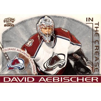 Insertní karty - Aebischer David - 2004-05 Pacific In the Crease No.3