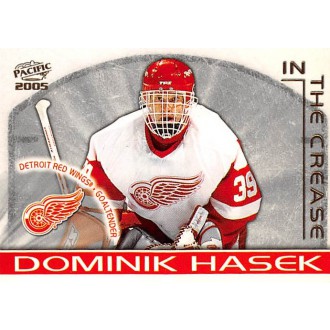 Insertní karty - Hašek Dominik - 2004-05 Pacific In the Crease No.5