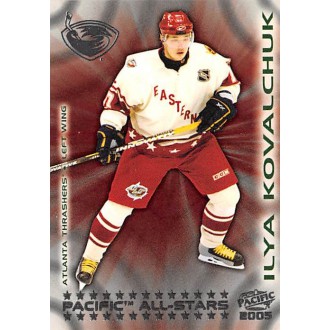 Insertní karty - Kovalchuk Ilya - 2004-05 Pacific All-Stars No.1
