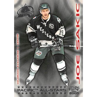 Insertní karty - Sakic Joe - 2004-05 Pacific All-Stars No.3