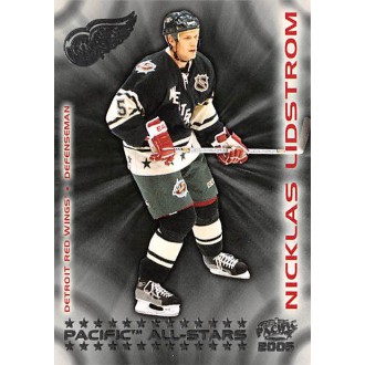 Insertní karty - Lidstrom Nicklas - 2004-05 Pacific All-Stars No.8
