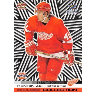 Insertní karty - Zetterberg Henrik - 2002-03 Calder Collection NHL All-Star Game  No.5