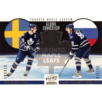 Insertní karty - Sundin Mats, Mogilny Alexander - 2004-05 Pacific Global Connection No.8
