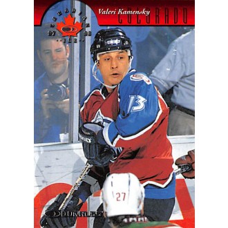 Řadové karty - Kamensky Valeri - 1997-98 Donruss Canadian Ice No.82