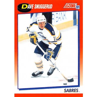 Řadové karty - Snuggerud Dave - 1991-92 Score Canadian Bilingual No.206