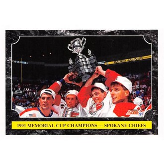 Řadové karty - Spokane Chiefs - 1991-92 Score Canadian Bilingual No.360
