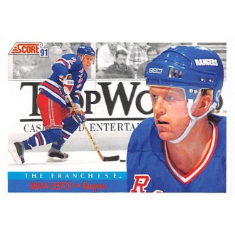 Řadové karty - Leetch Brian - 1991-92 Score Canadian Bilingual No.363