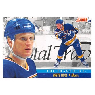 Řadové karty - Hull Brett - 1991-92 Score Canadian Bilingual No.367