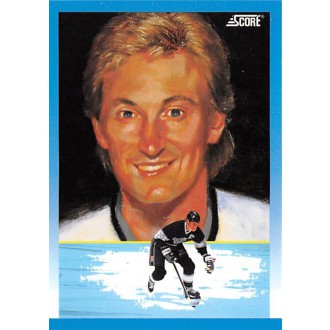Řadové karty - Gretzky Wayne - 1991-92 Score Canadian Bilingual No.376