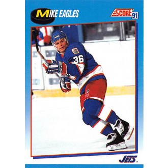 Řadové karty - Eagles Mike - 1991-92 Score Canadian Bilingual No.414