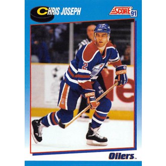 Řadové karty - Joseph Chris - 1991-92 Score Canadian Bilingual No.415