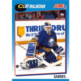 Řadové karty - Malarchuk Clint - 1991-92 Score Canadian Bilingual No.419
