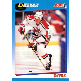 Řadové karty - Maley David - 1991-92 Score Canadian Bilingual No.426