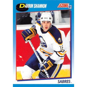 Řadové karty - Shannon Darrin - 1991-92 Score Canadian Bilingual No.438