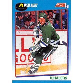 Řadové karty - Burt Adam - 1991-92 Score Canadian Bilingual No.449