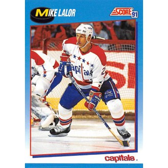 Řadové karty - Lalor Mike - 1991-92 Score Canadian Bilingual No.469