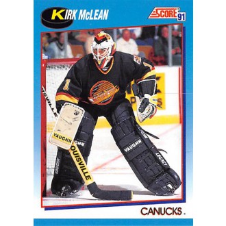 Řadové karty - McLean Kirk - 1991-92 Score Canadian Bilingual No.481