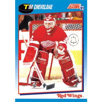 Řadové karty - Cheveldae Tim - 1991-92 Score Canadian Bilingual No.492