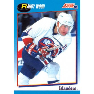 Řadové karty - Wood Randy - 1991-92 Score Canadian Bilingual No.501