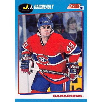 Řadové karty - Daigneault J.J. - 1991-92 Score Canadian Bilingual No.520
