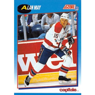 Řadové karty - May Alan - 1991-92 Score Canadian Bilingual No.545