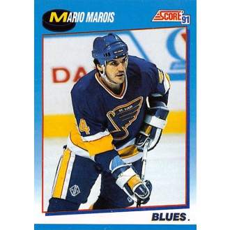 Řadové karty - Marois Mario - 1991-92 Score Canadian Bilingual No.546