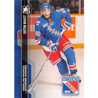 Řadové karty - Bailey Justin - 2013-14 ITG Heroes and Prospects No.10