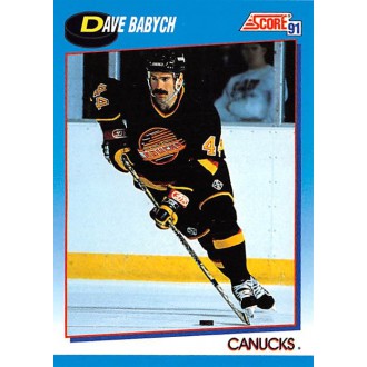 Řadové karty - Babych Dave - 1991-92 Score Canadian Bilingual No.584