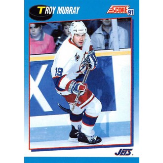 Řadové karty - Murray Troy - 1991-92 Score Canadian Bilingual No.585