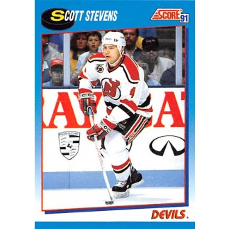 Řadové karty - Stevens Scott - 1991-92 Score Canadian Bilingual No.595