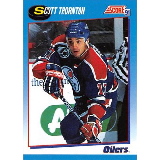 Řadové karty - Thornton Scott - 1991-92 Score Canadian Bilingual No.605