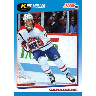 Řadové karty - Muller Kirk - 1991-92 Score Canadian Bilingual No.614