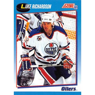 Řadové karty - Richardson Luke - 1991-92 Score Canadian Bilingual No.620