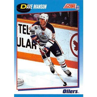 Řadové karty - Manson Dave - 1991-92 Score Canadian Bilingual No.624