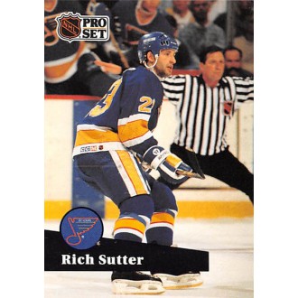 Řadové karty - Sutter Rich - 1991-92 Pro Set No.217