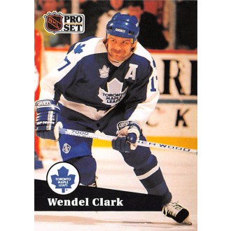 Řadové karty - Clark Wendel - 1991-92 Pro Set No.225
