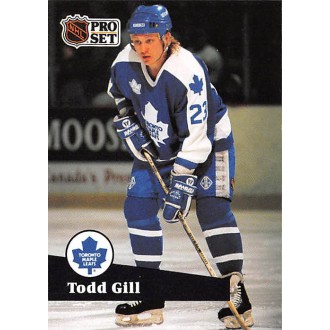 Řadové karty - Gill Todd - 1991-92 Pro Set No.226