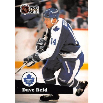 Řadové karty - Reid Dave - 1991-92 Pro Set No.229
