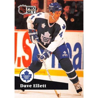 Řadové karty - Ellett Dave - 1991-92 Pro Set No.230