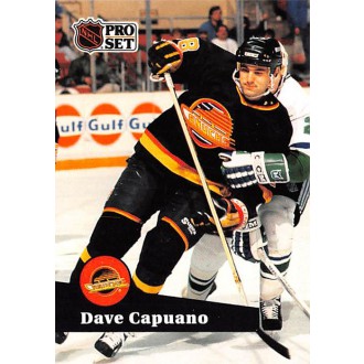 Řadové karty - Capuano Dave - 1991-92 Pro Set No.237