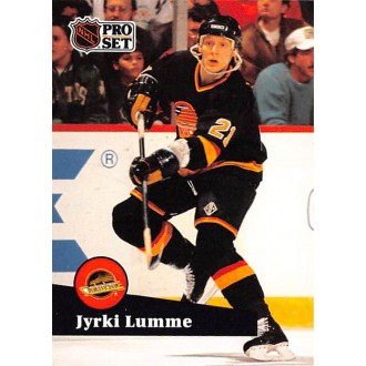 Řadové karty - Lumme Jyrki - 1991-92 Pro Set No.240