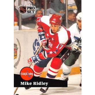 Řadové karty - Ridley Mike - 1991-92 Pro Set No.254