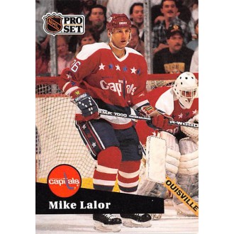 Řadové karty - Lalor Mike - 1991-92 Pro Set No.255
