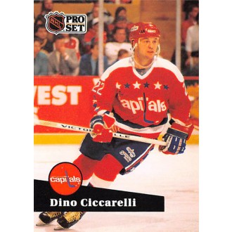 Řadové karty - Ciccarelli Dino - 1991-92 Pro Set No.258