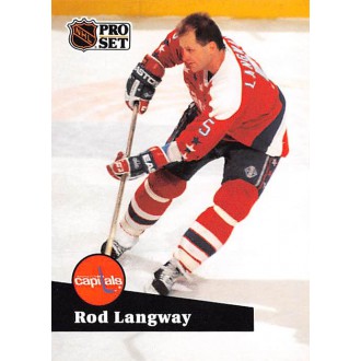 Řadové karty - Langway Rod - 1991-92 Pro Set No.259