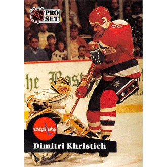 Řadové karty - Khristich Dimitri - 1991-92 Pro Set No.260