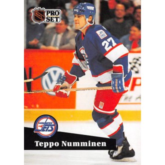 Řadové karty - Numminen Teppo - 1991-92 Pro Set No.261